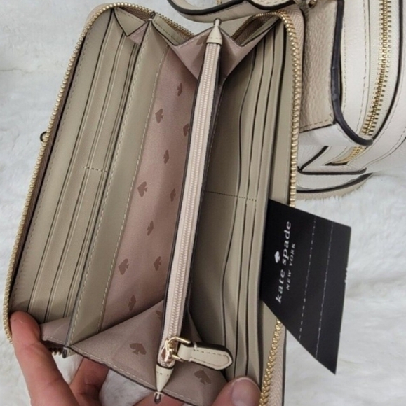 Kate Spade 2 PCS SET Convertible Satchel Purse Bag + Wallet NWT - Picture 9 of 13